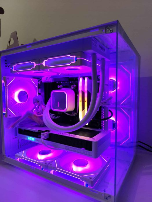 Komputer Gamingowy – RTX 5060 Ti 16GB | R5 7500F | DDR5 32GB | Biały