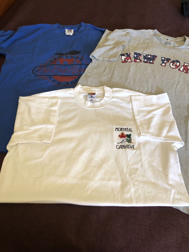 Lote 3 tshirts homem tam L