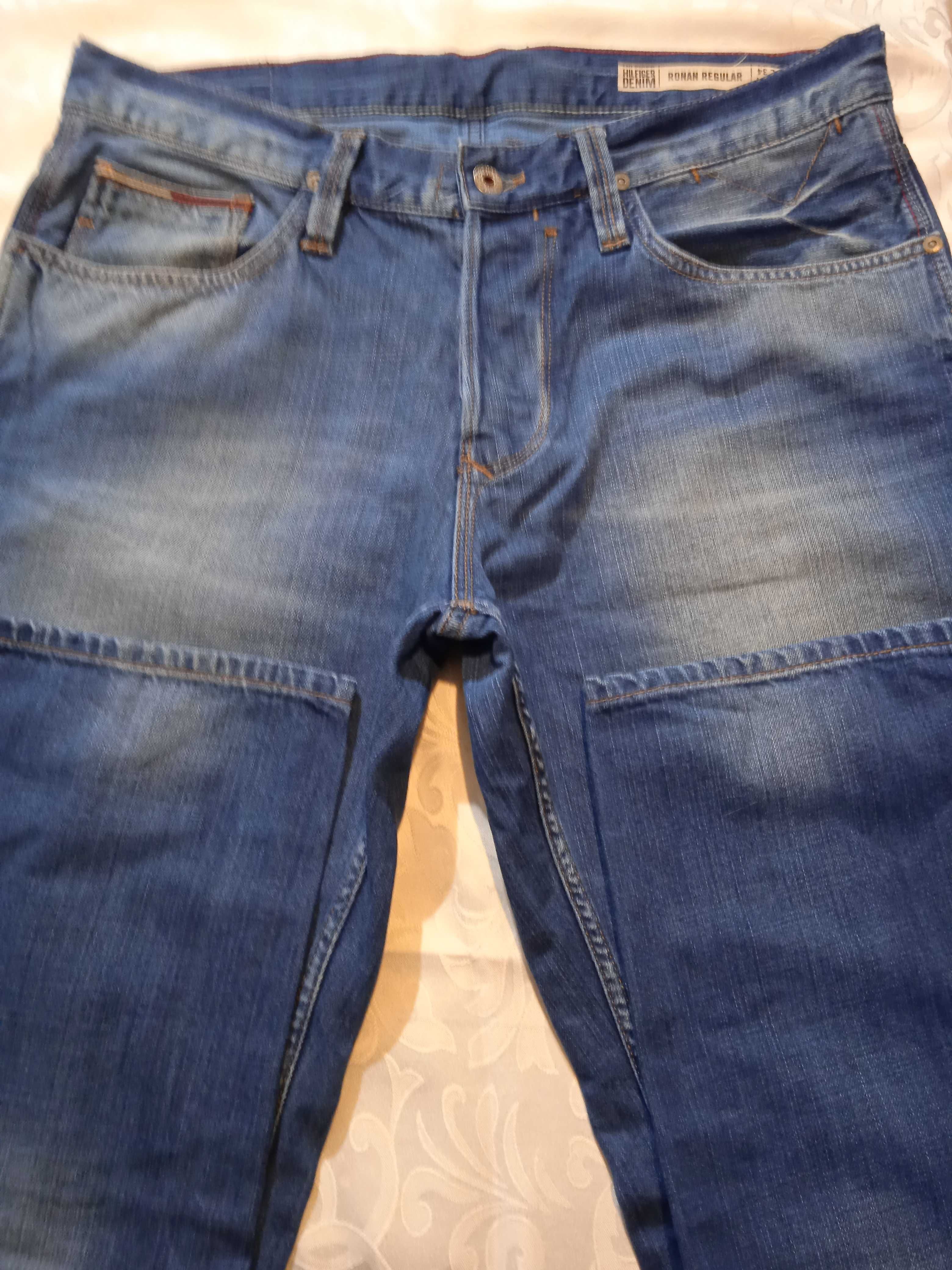 Hilfiger Tommy Jeans Ronan spodnie jeansy W34 L34 Super Cena! Zwrot!