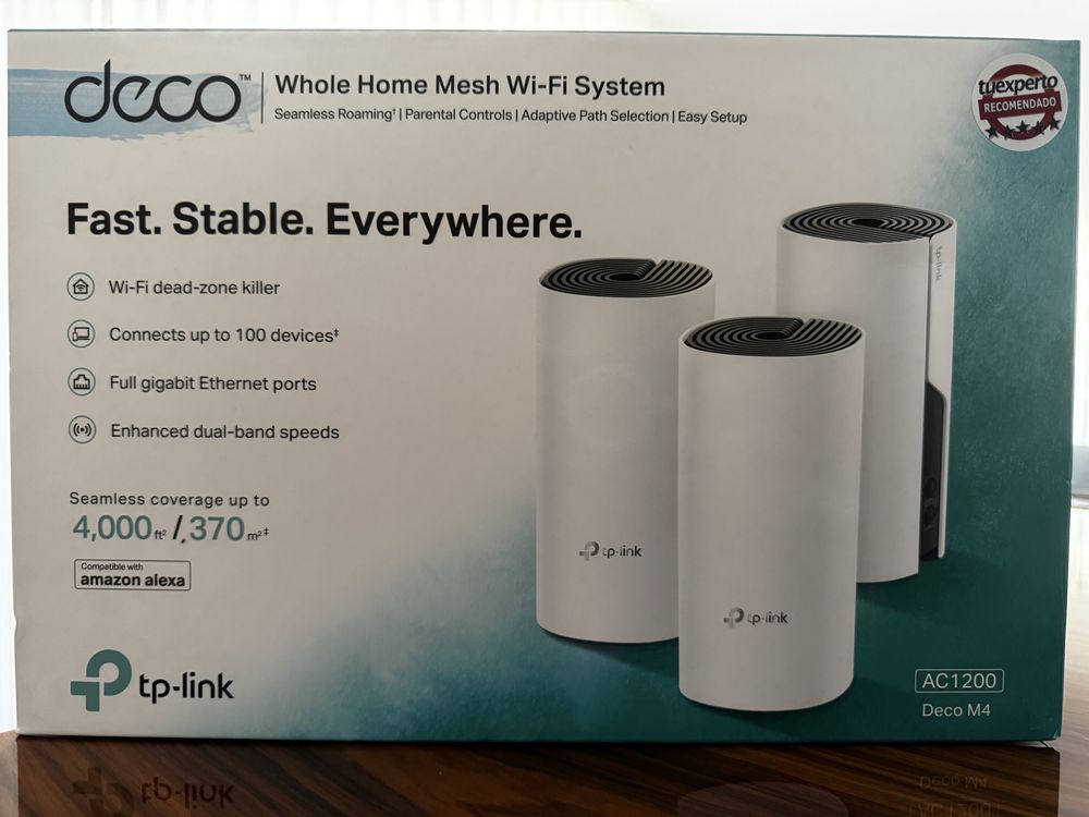 Mesh TP-Link Deco M4 AC1200 Home Wi-Fi pack 3