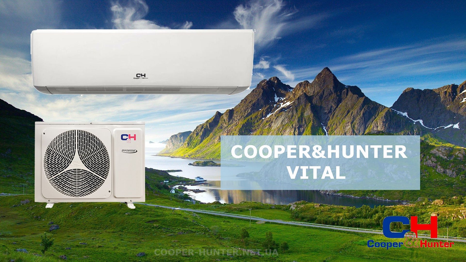 Кондиционер Cooper&Hunter CH-S07FTXQ2-NG серия Veritas Inverter! Склад