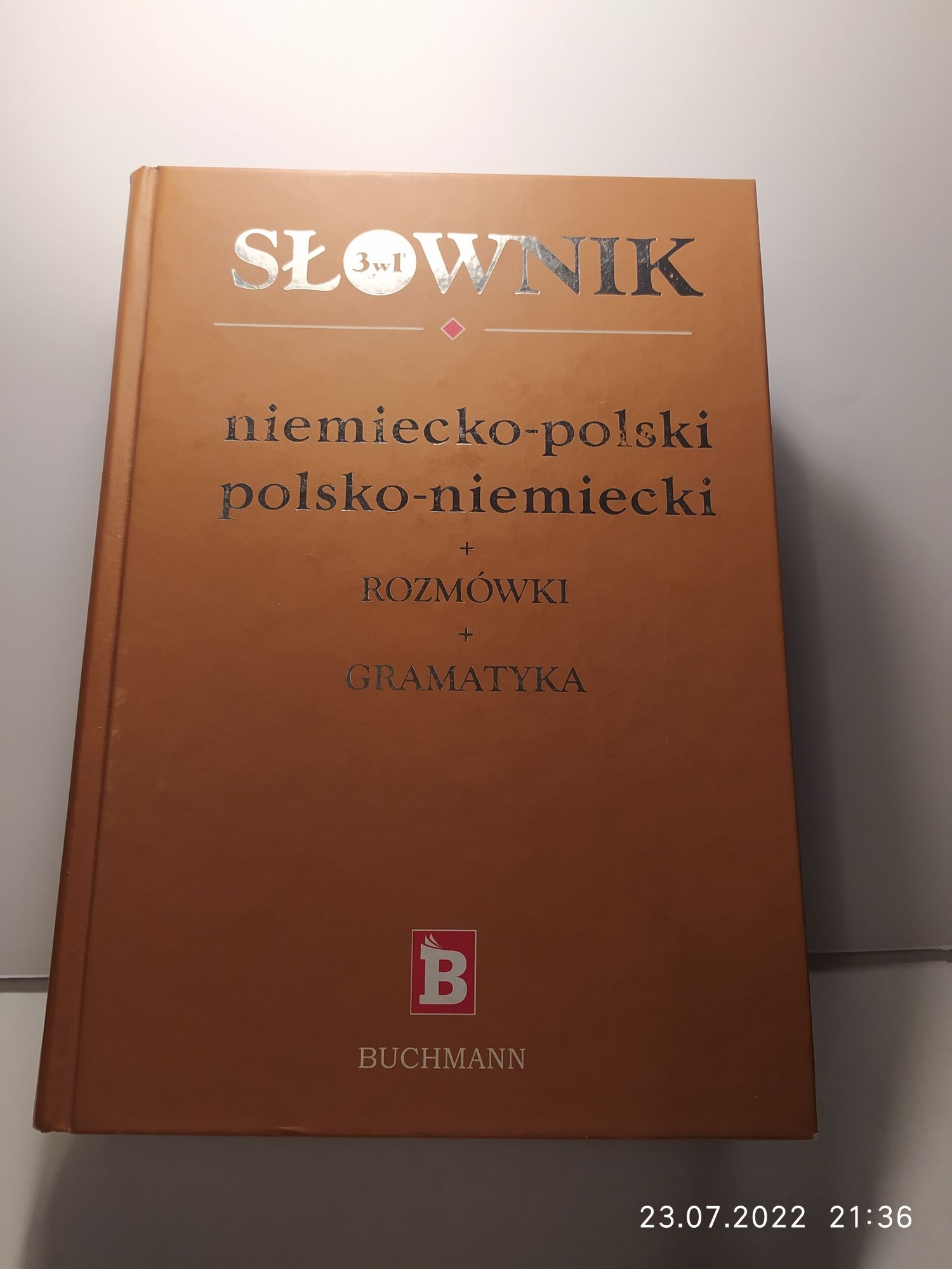 Słownik niemiecko-polski, polsko-niemiecki 3 w 1 - Buchmann