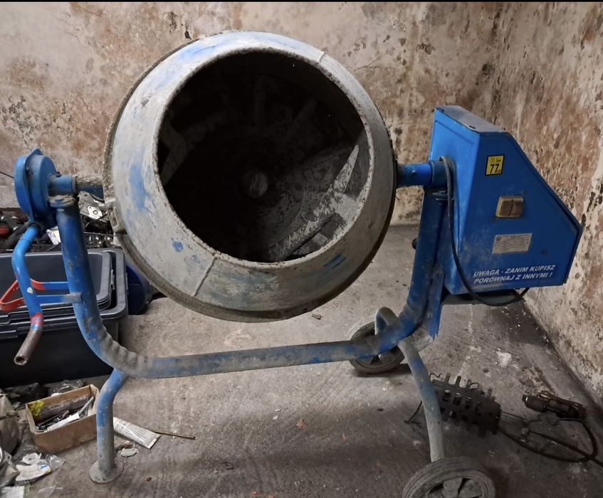 Betoniarka AGRO-WIKT 130L.