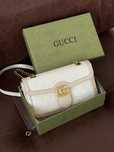 Сумочка Gucci Marmont біла | женская сумка гуччи
