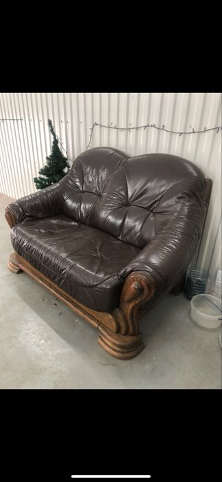 Продам шкіряний диван