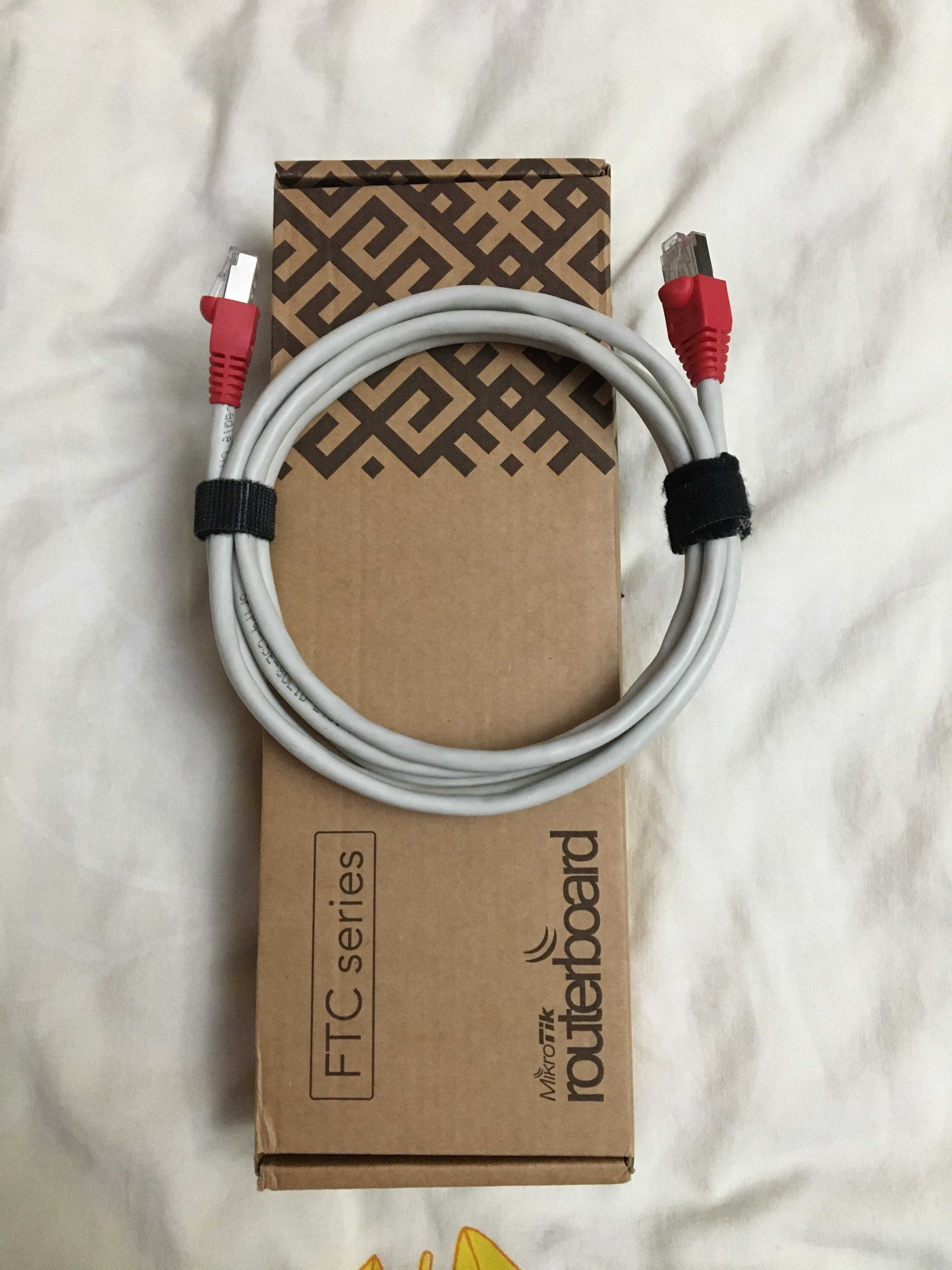Медіаконвертер MikroTik RBFTC11 + SFP модуль + Cat. 5E SFTP 2m
