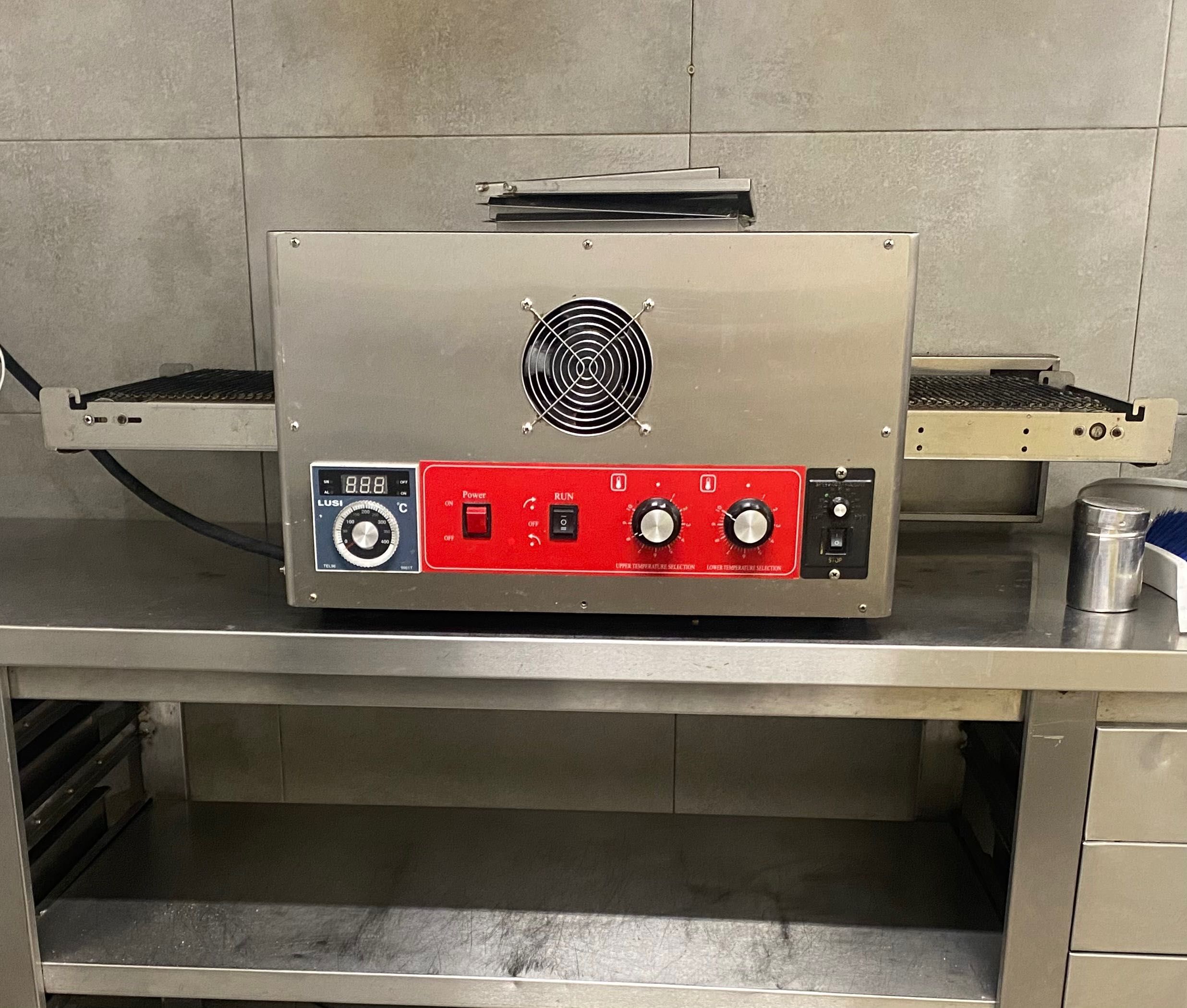 Forno de esteira para pizza/forno túnel