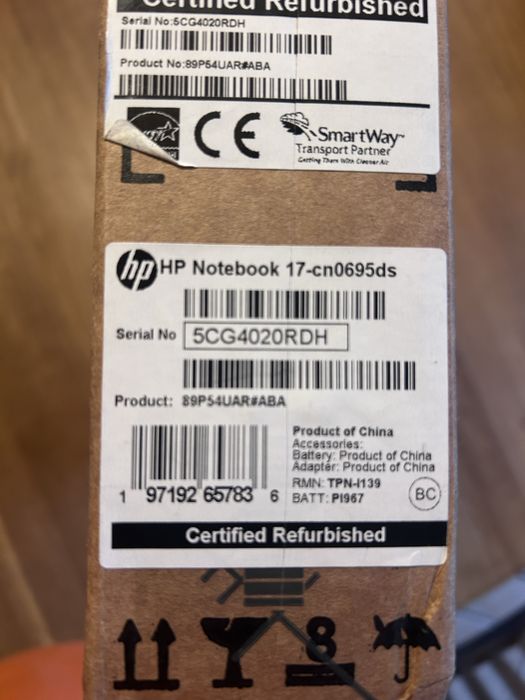 HP Notebook 17,3” stan idealny