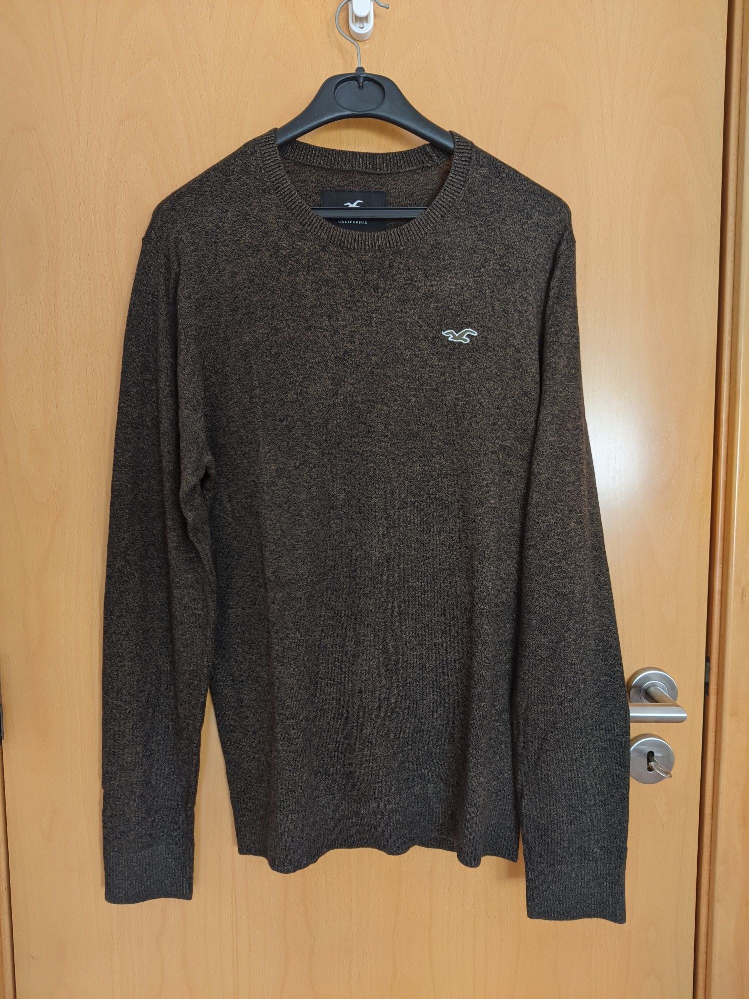Sweater Hollister Dark Olive (M) (NOVO)