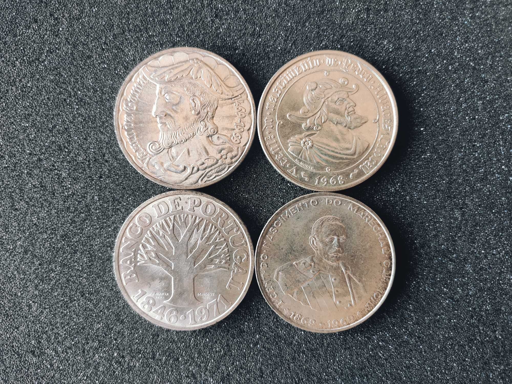 4 Moedas Comemorativas 50$ ESCUDOS