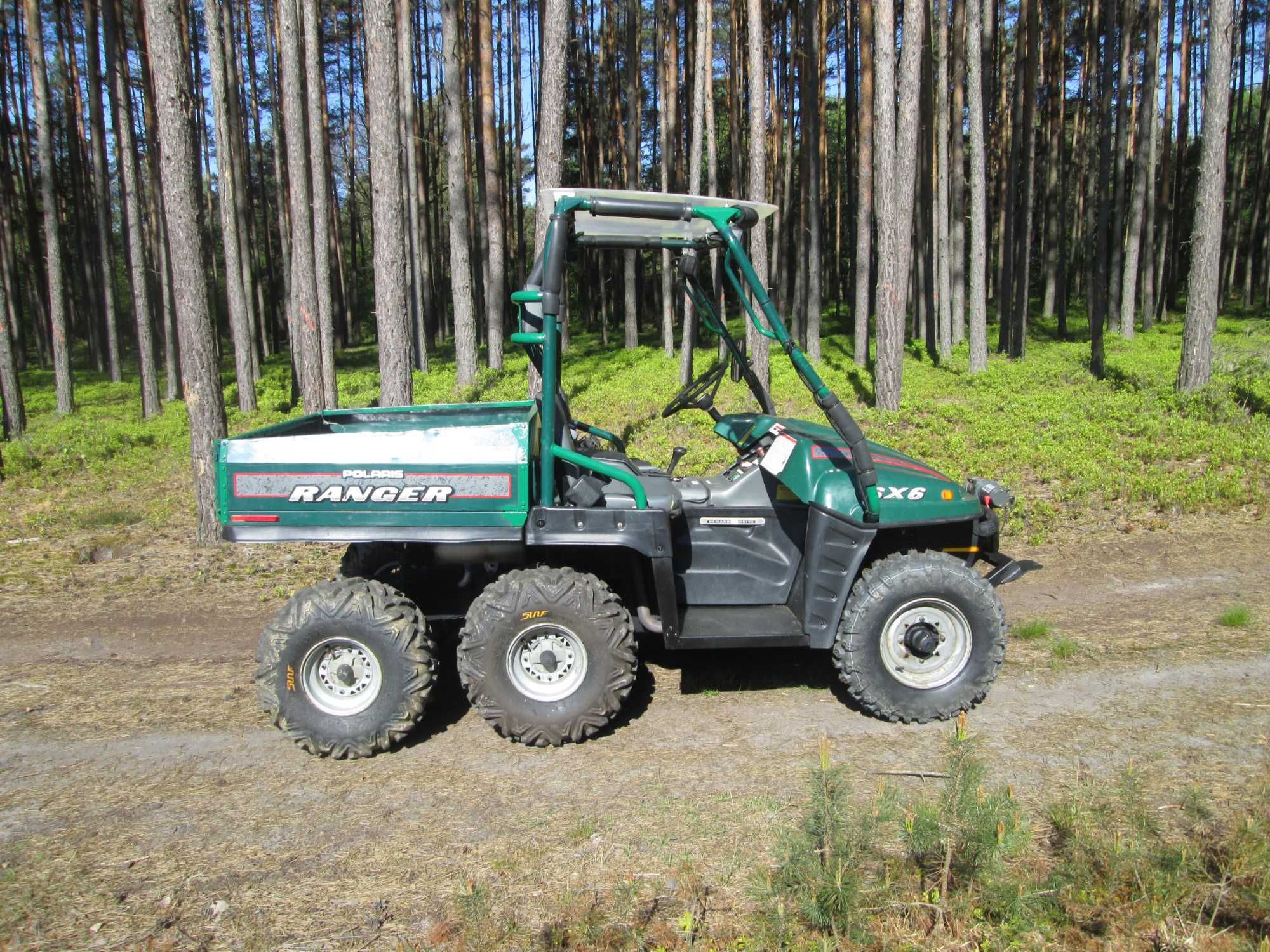 UTV Polaris Ranger 500 6x6 - quad atv klad jak Kubota John Derre Rhino