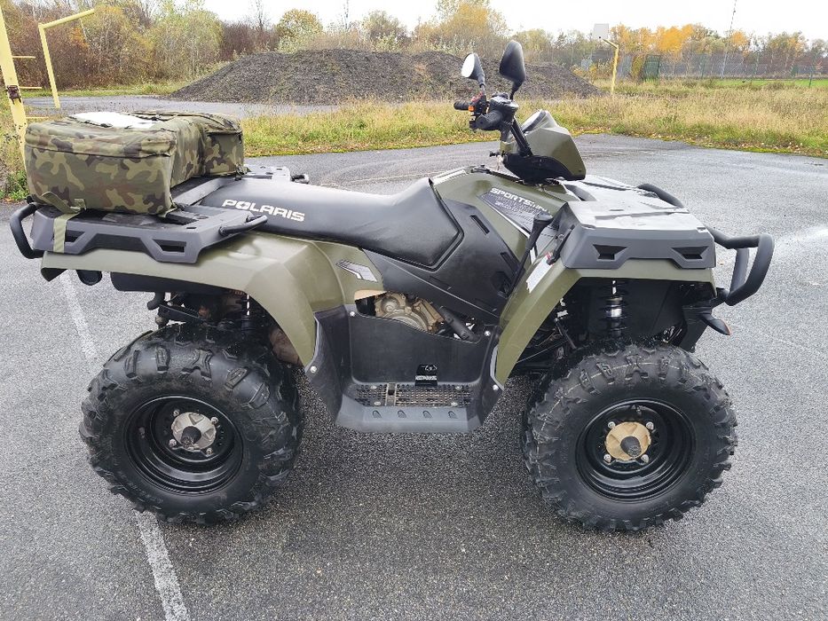 Polaris Sportsman 500 Forest 4x4 Homologacja, pług