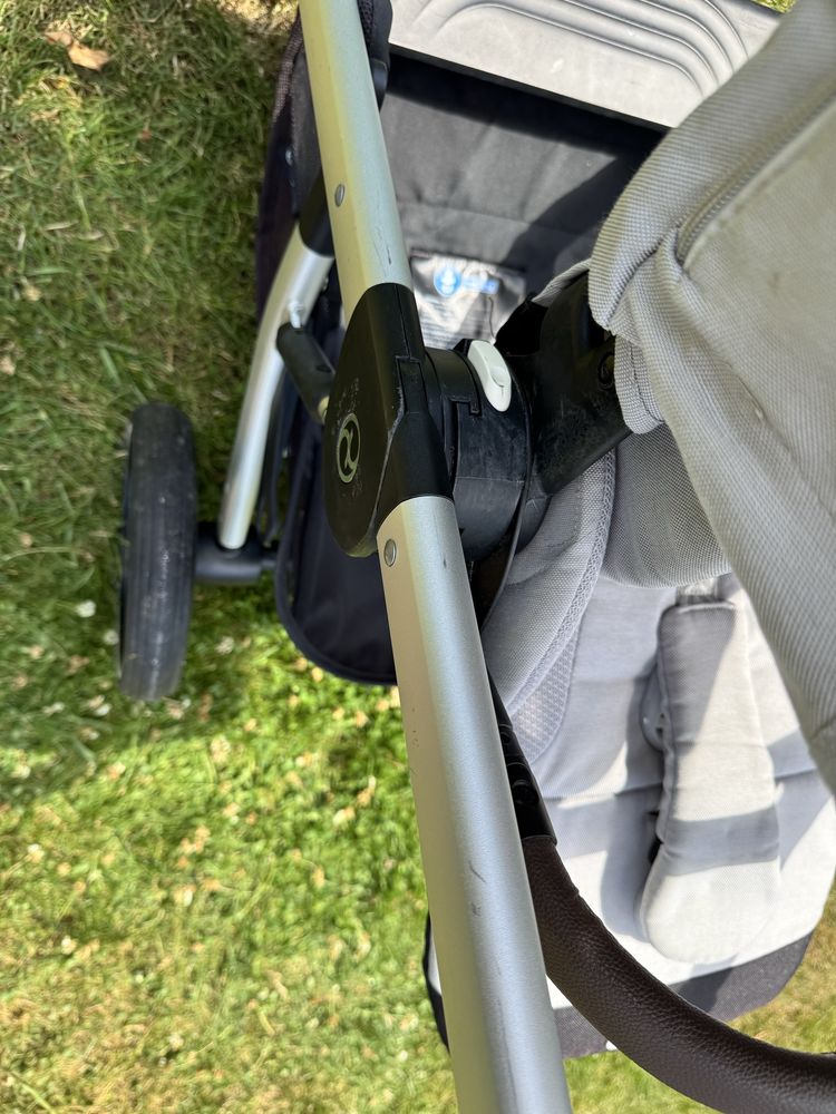 Cybex Balios S Lux Lava Grey + Fotelik Cybex Cloud Z 2