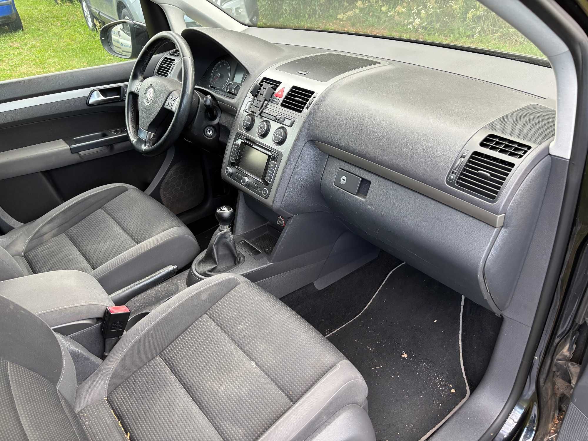 VOLKSWAGEN TOURAN 1.4TSI 140KM*euro5*7-osobowy*uszk.sprzęgło*z Niemiec
