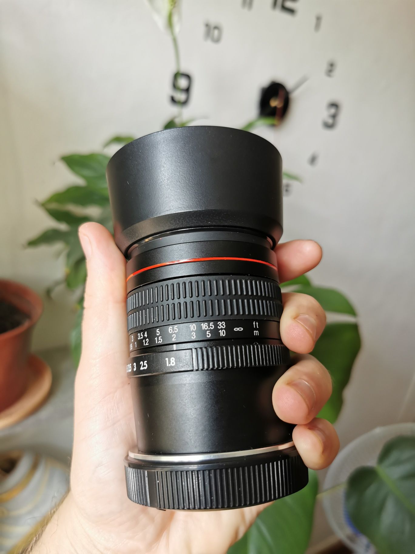 об'єктив Lightdow 85mm F/1.8 Medium Lens Aspherical Canon RF
