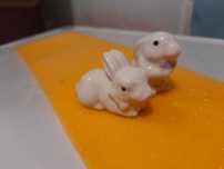 Królik króliczek zając figurka porcelana
