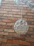 Stara szklana lampa vintage