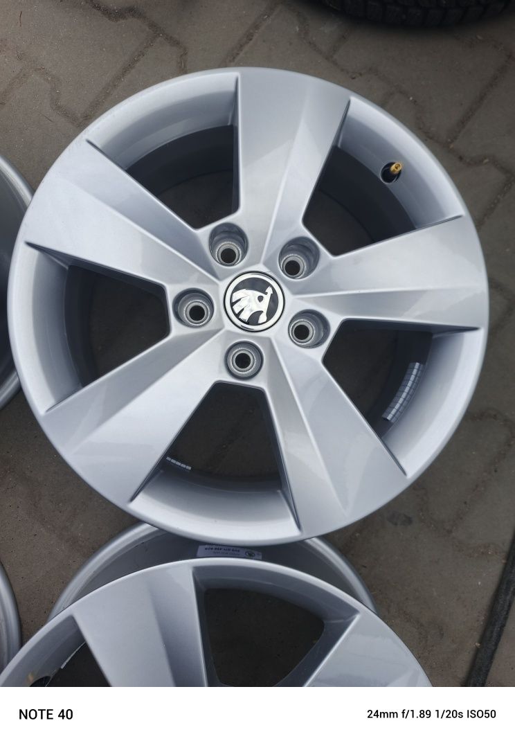 NOWE felgi aluminiowe Skoda Audi VW Seat 6,5x16 5x112 orginał