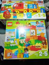 lego duplo peças mais caixa e playmobil e outros