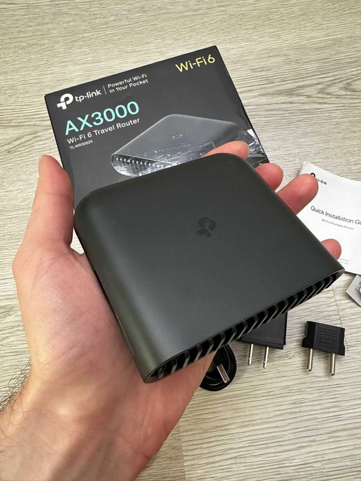 Роутер від повербанку TP-Link Wi-Fi 6 AX3000 TL-WR3002X + USB LTE (4g)