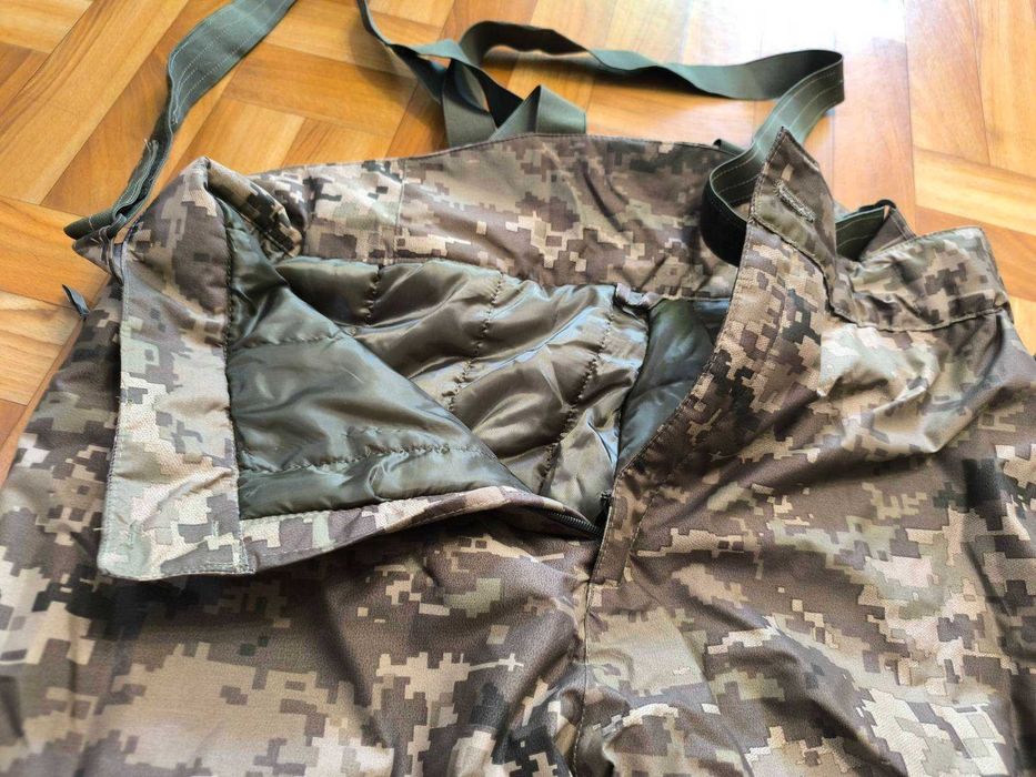 Штаны камуфляж, зимние, теплые