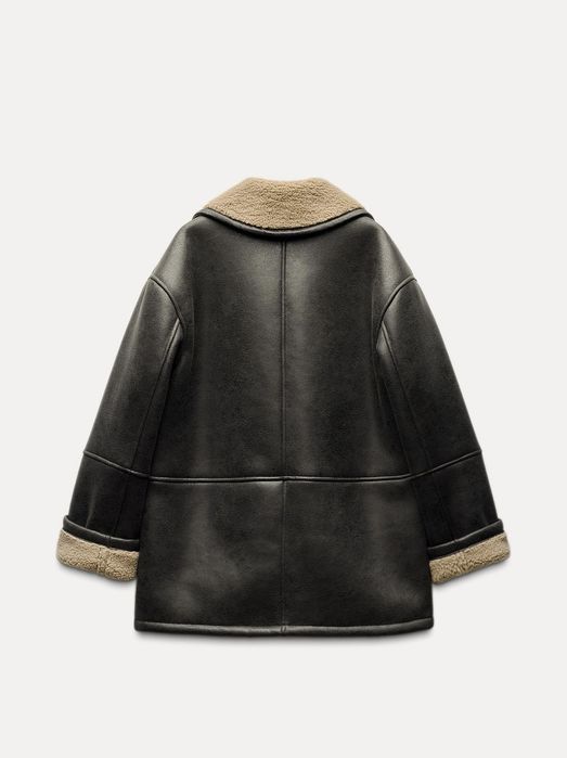 Стильна та тепла дублянка ZARA