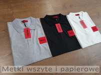 Polówka męska HUGO Boss wyszywana SUPER JAKOŚC S-XXL