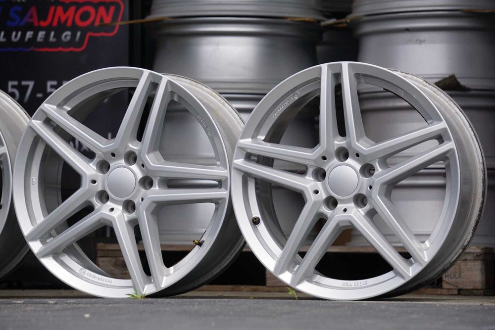 Alufelgi Uniwheels 5x108 7,5Jx18 et50,5 cb63,4mm oryginalny srebrny