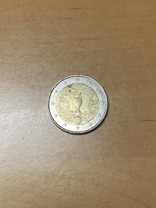 Moeda França 2 euro, Campeonato Europeu de futebol, França 2016