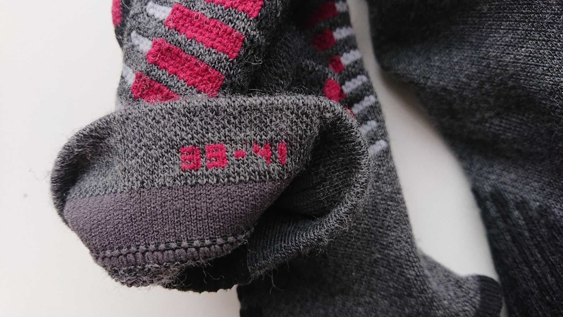 Носки топового бренда UYN с шерстью мериноса (merino wool). Италия.