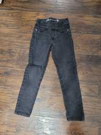 Spodnie z jeansu dla dziewczynki z kappahlu rozmiar 128