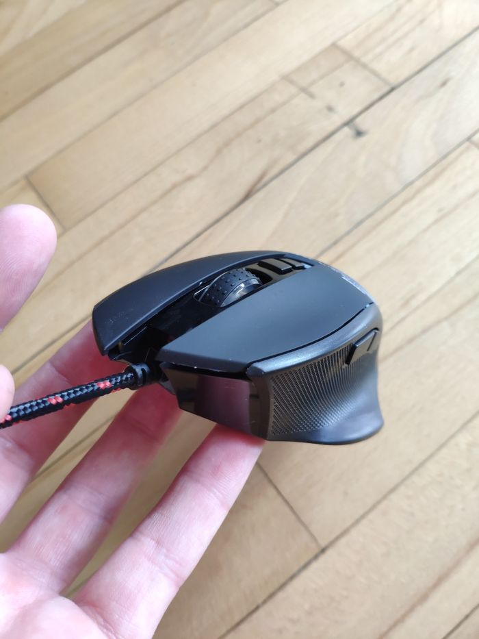 Мышь проводная игровая Motospeed V10 Black USB