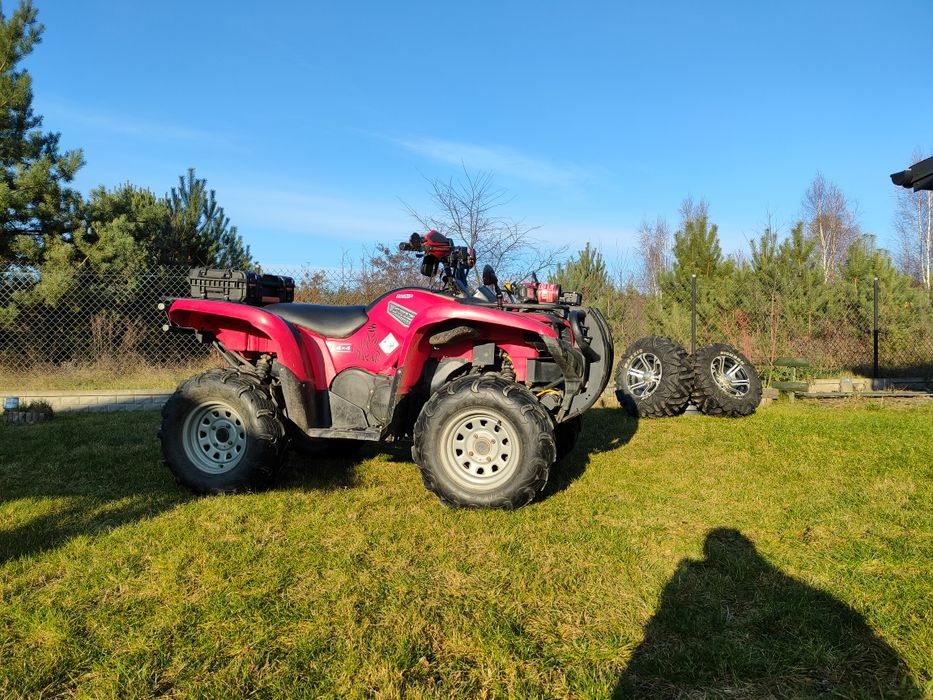Yamaha grizzly 700 z homologacją