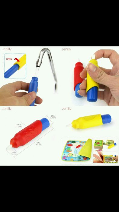 Подарок МногоРаз Коврик для рисования водой,раскраска.Развивающие игр