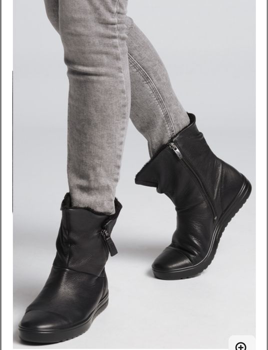 Ecco 39 38 сапоги жіночі зимові чоботи ботинки черевики чоботи взуття