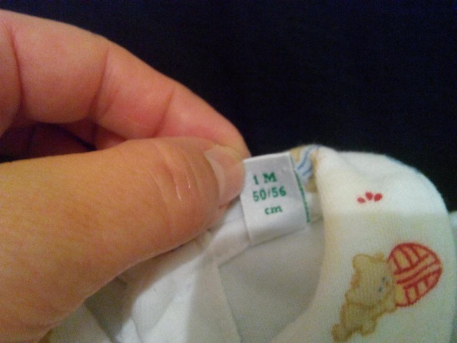 Babygrow pre-natal 1 M