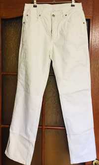 Білі джинси з високою талією