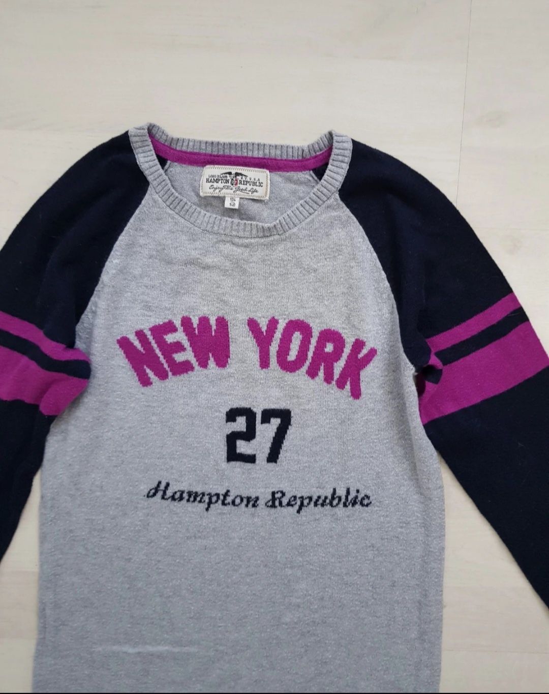 Sweterek dziewczęcy Hampton Republic