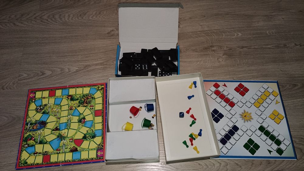 Zestaw gier planszowych dla dzieci