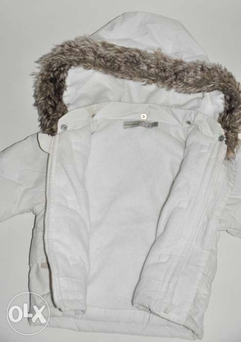 Urocza zimowa kurtka dla niemowlaka - 6 m-cy