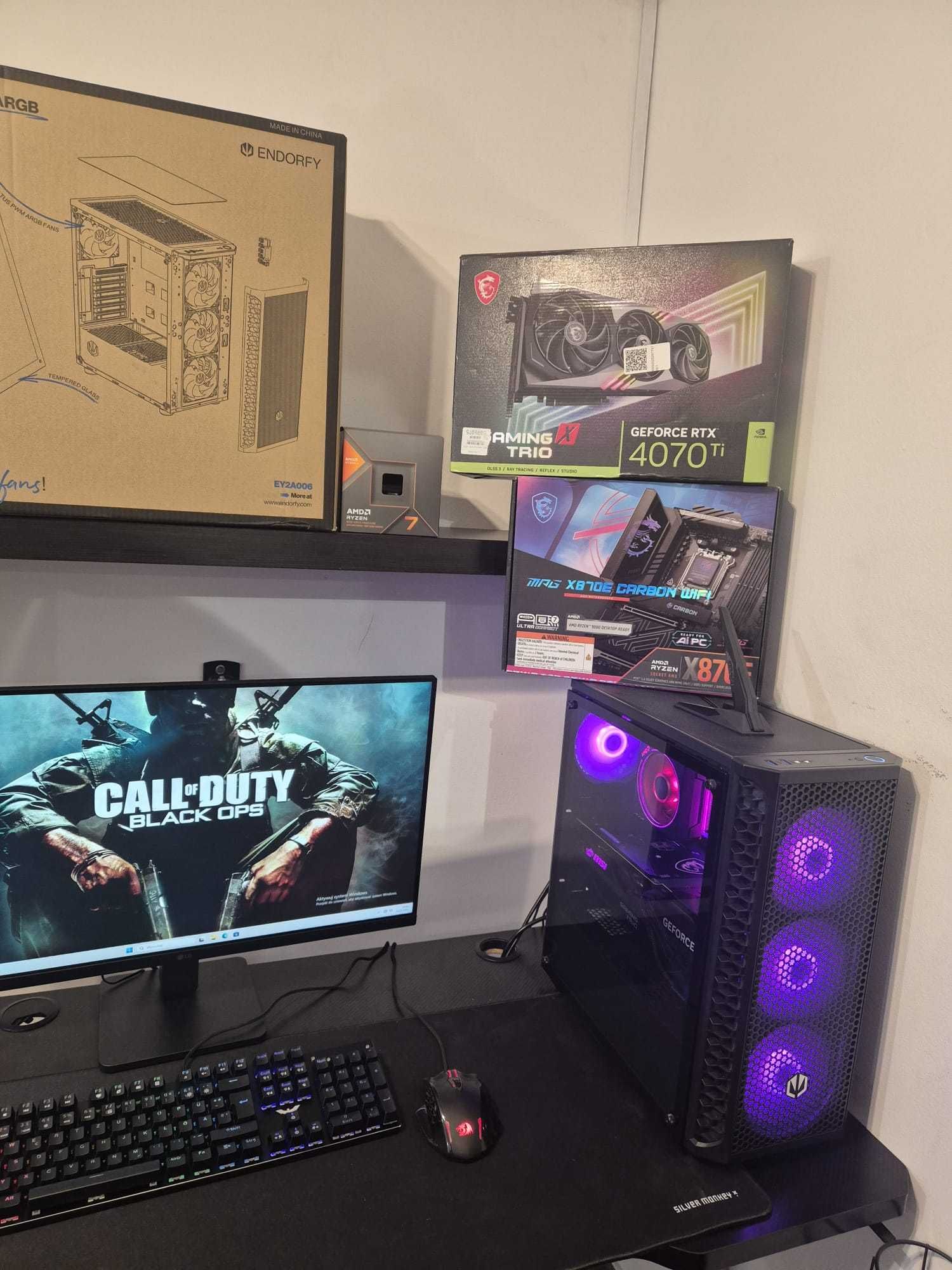 BESTIA komputer gamingowy ryzen 7 rtx 4070ti