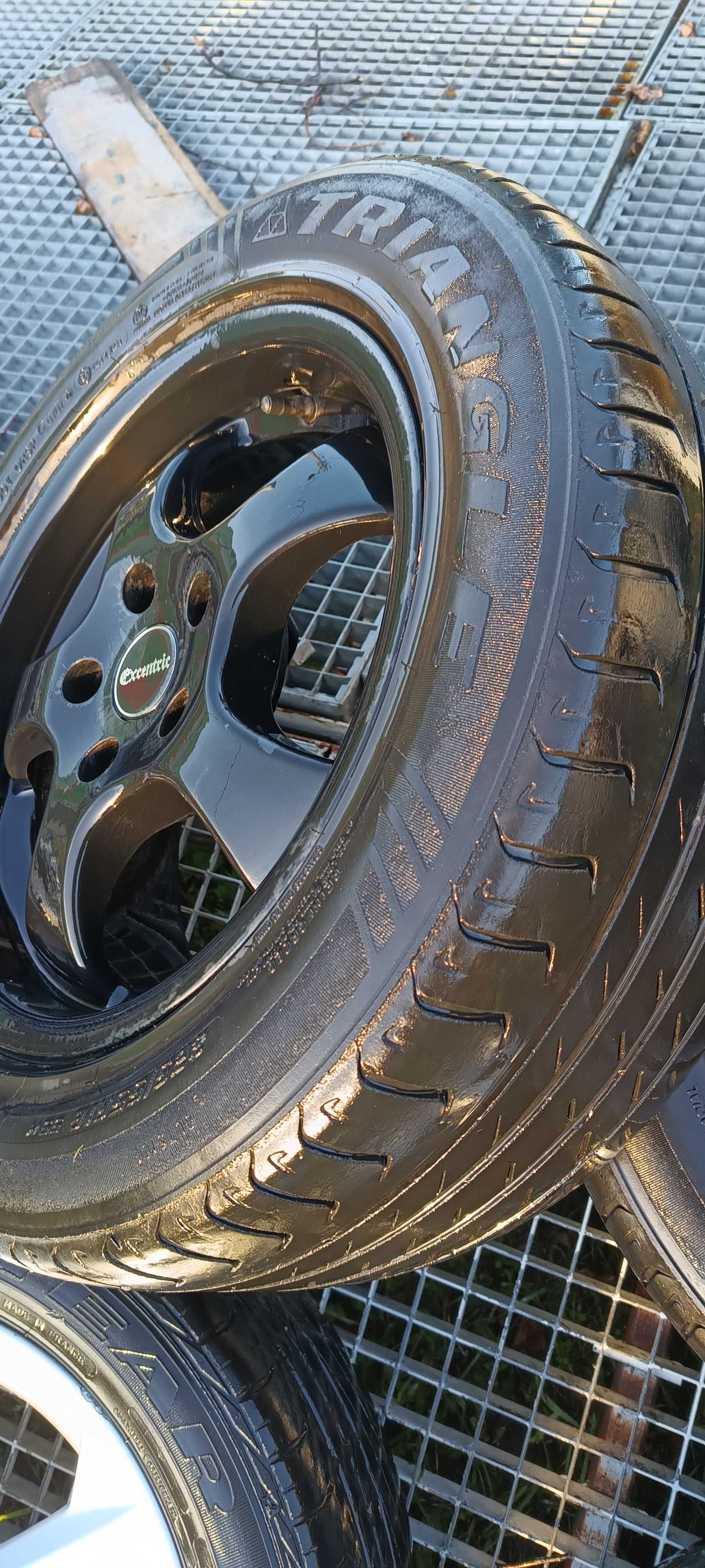 Koła Triangle 225/55R16 talon sport na czarnej feldze Excentric