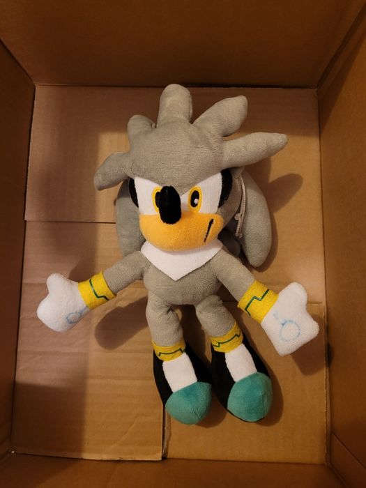 Maskotka Silver the Hedgehog (z Sonic the Hedgehog)