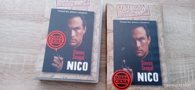 Nico Seagal action Collection VHS polecam