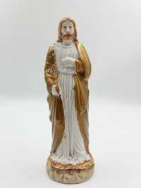Ładna porcelanowa stara figurka Jezusa Chrystusa