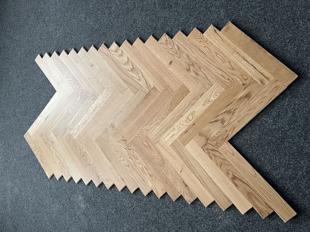 Podłoga Drewniana Jodła K. Dąb Astig , 11x70x470mm, Lakier UV , 48 m2