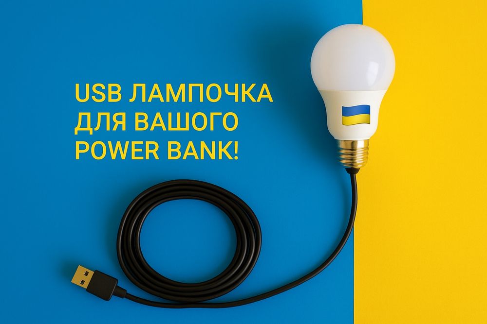 Usb лампочка. Повноцінне світло вдома.