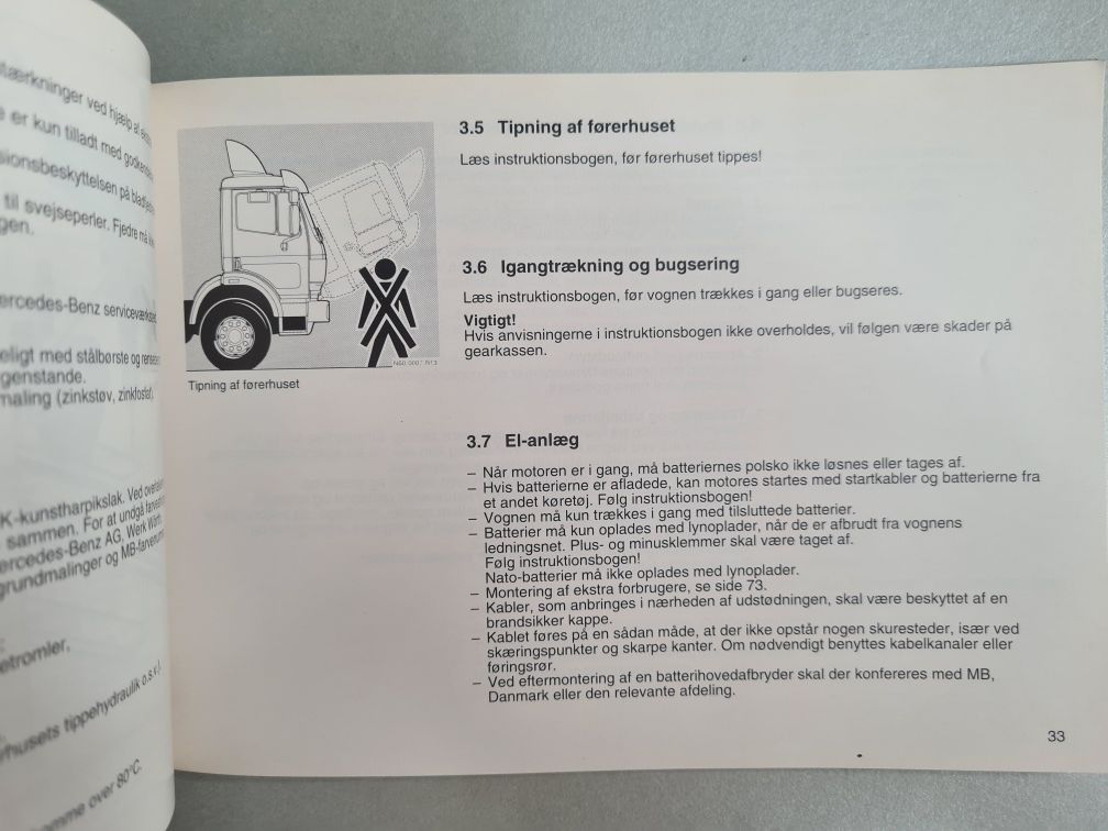 Mercedes-Benz - Påbygningsvejledning. Instrukcja