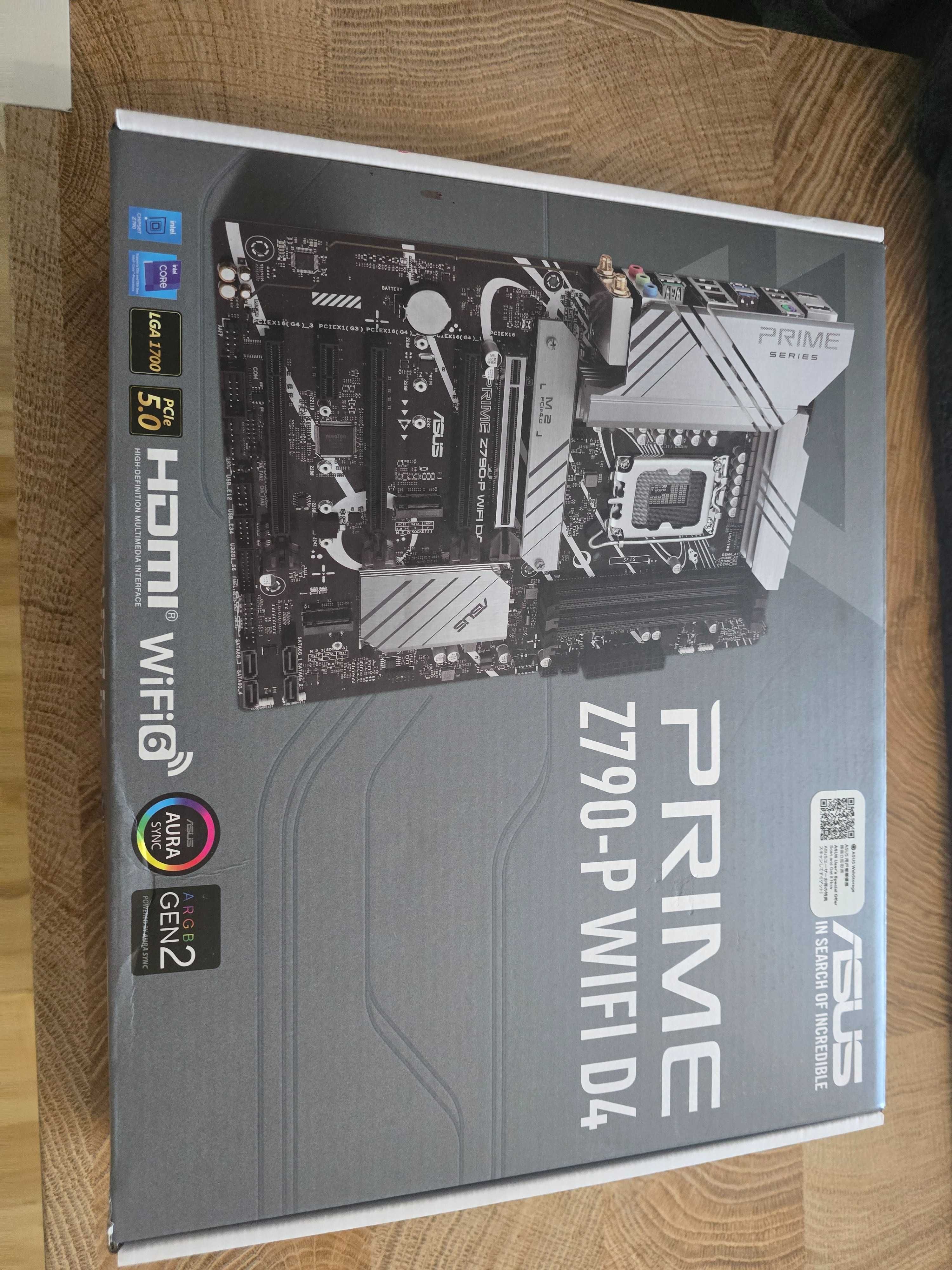 Asus Prime z790-p wifi+i7 13700kf+Pamięć Ram Adata 2x16GB 41333 mhz