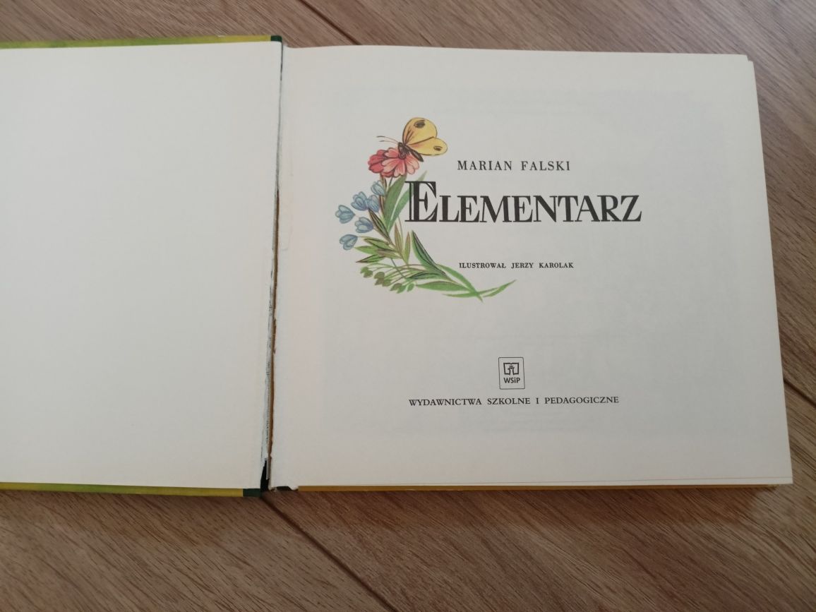 Rezerwacja. Elementarz M. Falski. Reprint z 2003